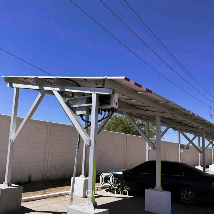 250730 Q-CPE-Y QUALUM Carport Estándar Poste Y HERMOSILLO 33 kWp 2023-4