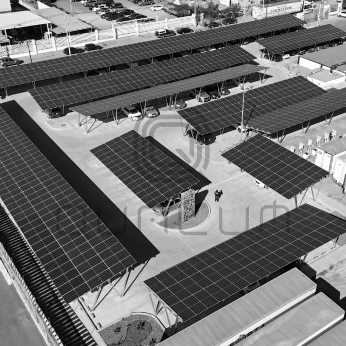 Q-CPE-V Carport Estándar Poste V AGUASCALIENTES 500 kWp 2025 (1)